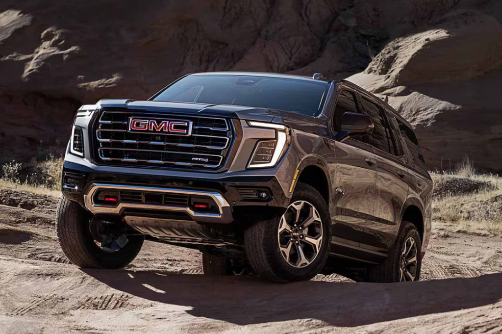 Black 2026 GMC Yukon AT4