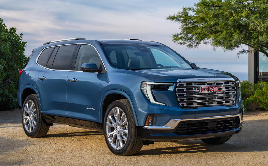Blue 2026 GMC Terrain Denali