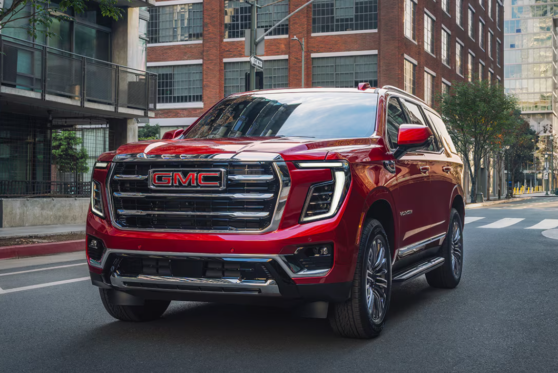 Red 2026 GMC Yukon Elevation