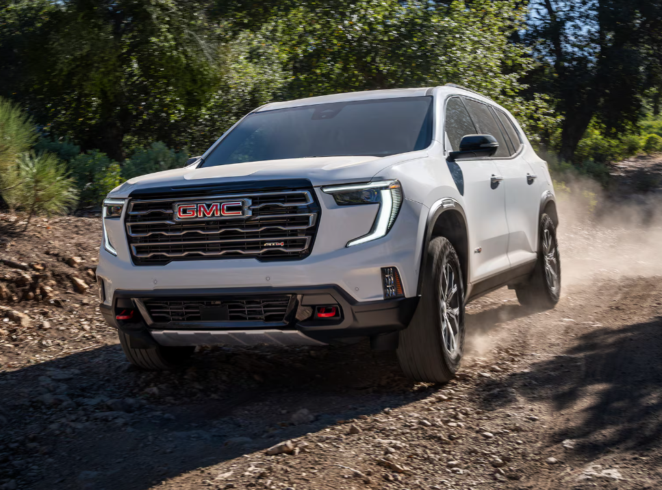 White 2026 GMC Acadia