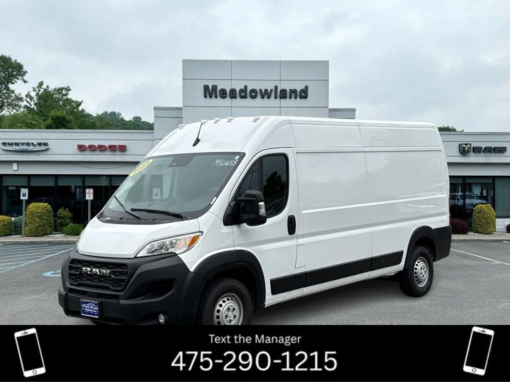 2025 RAM ProMaster 2500 Cargo Van Tradesman High Roof 159" WB w/Pass Seat