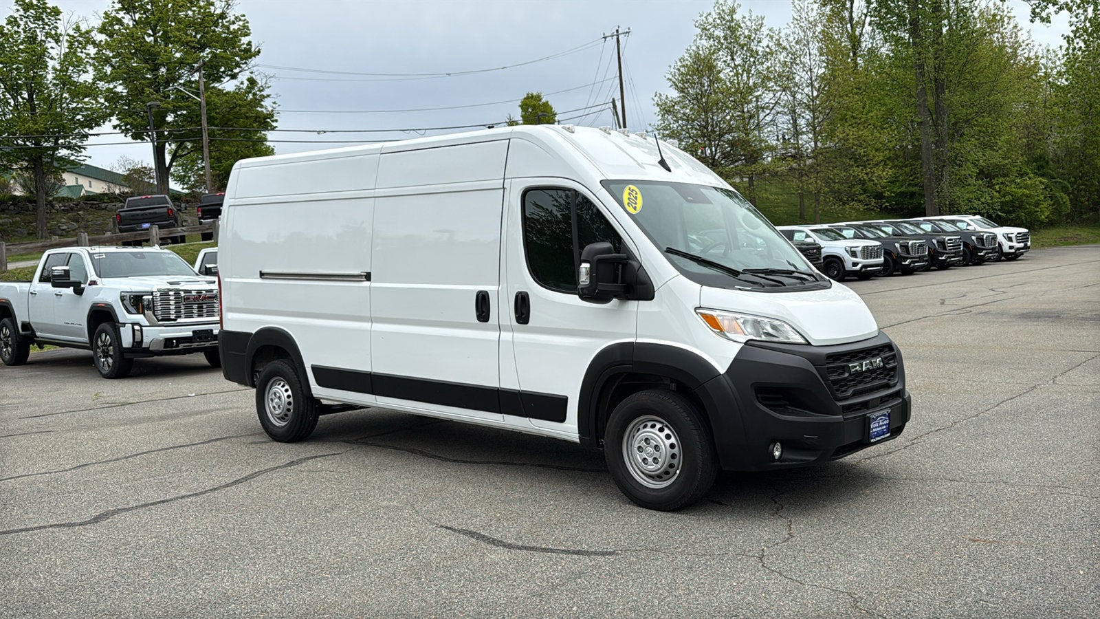 2025 RAM ProMaster 2500 Cargo Van Tradesman High Roof 159" WB w/Pass Seat