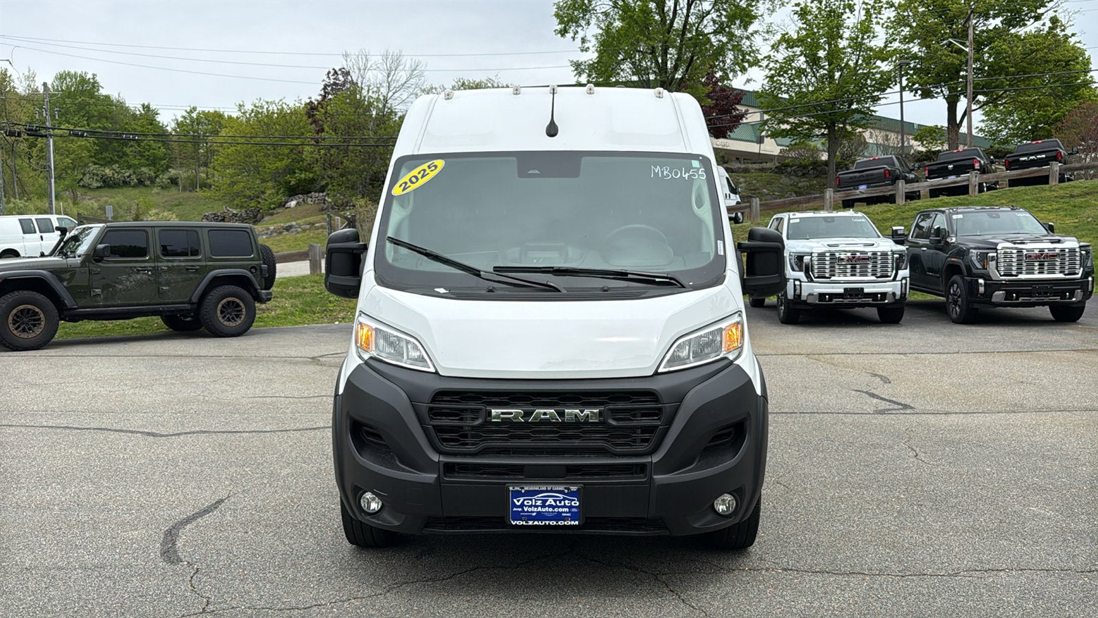 2025 RAM ProMaster 2500 Cargo Van Tradesman High Roof 159" WB w/Pass Seat