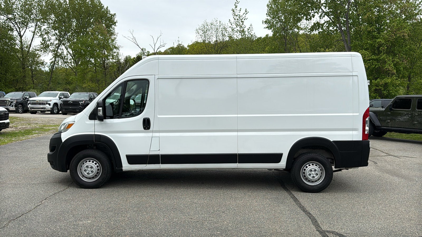 2025 RAM ProMaster 2500 Cargo Van Tradesman High Roof 159" WB w/Pass Seat