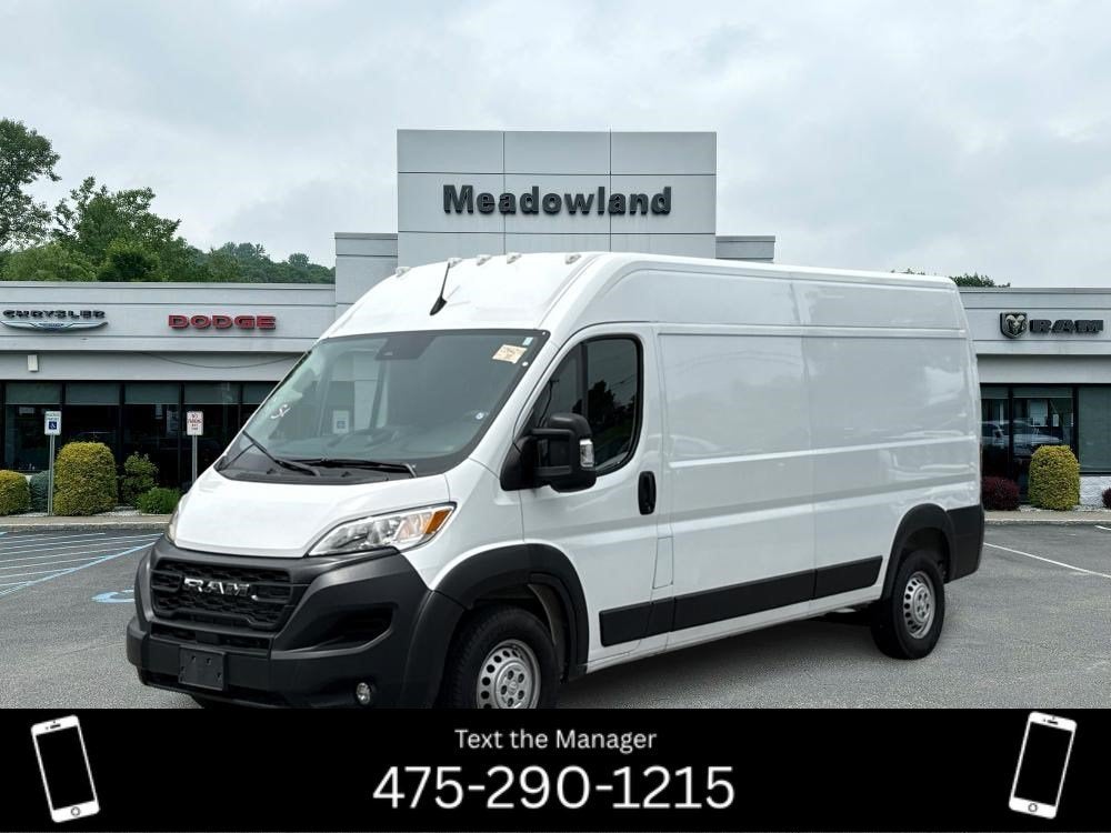 2025 RAM ProMaster 2500 Cargo Van Tradesman High Roof 159" WB w/Pass Seat