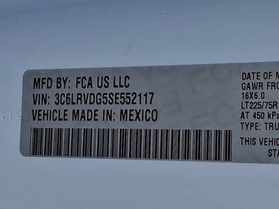 2025 RAM ProMaster Cargo Van Tradesman