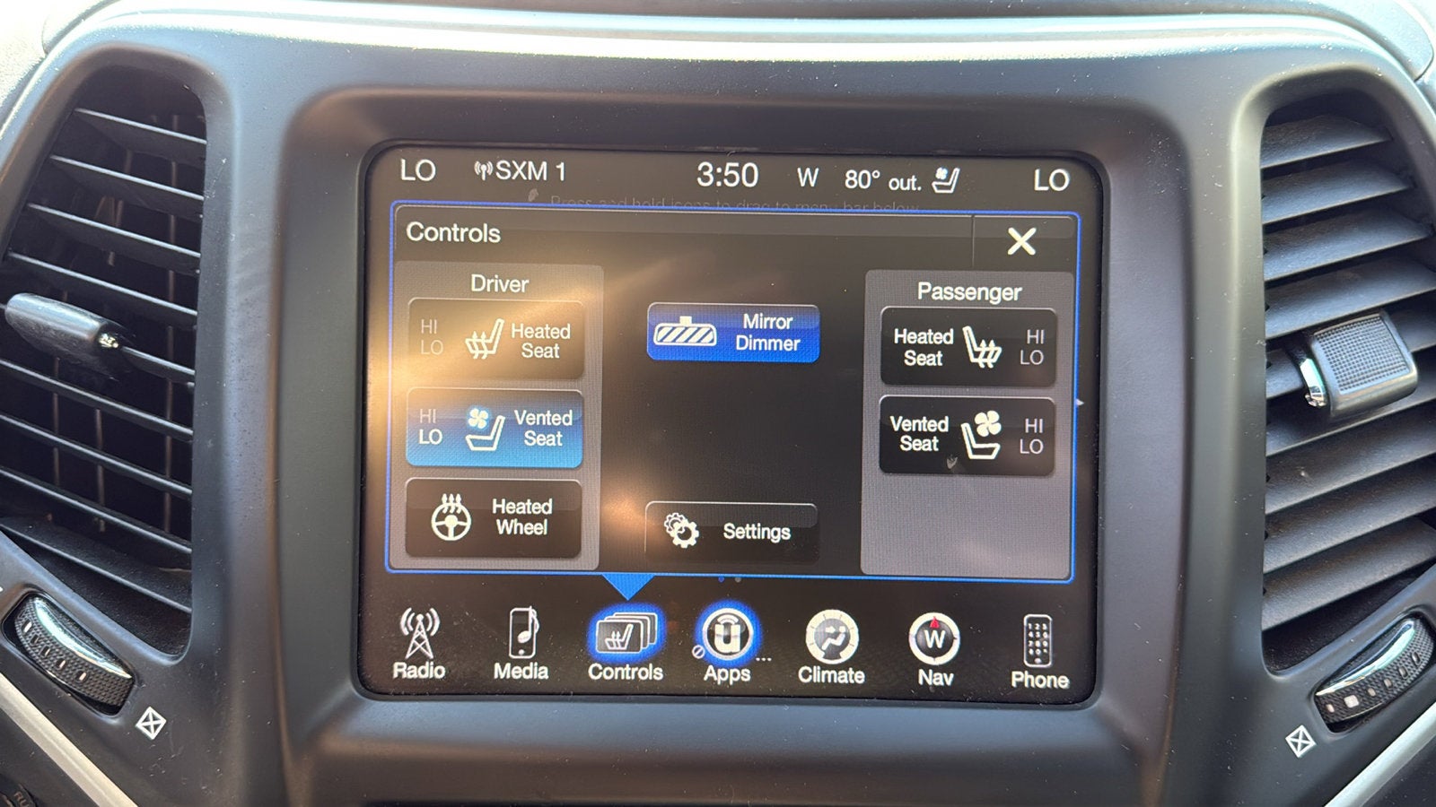 2016 Jeep Cherokee Overland