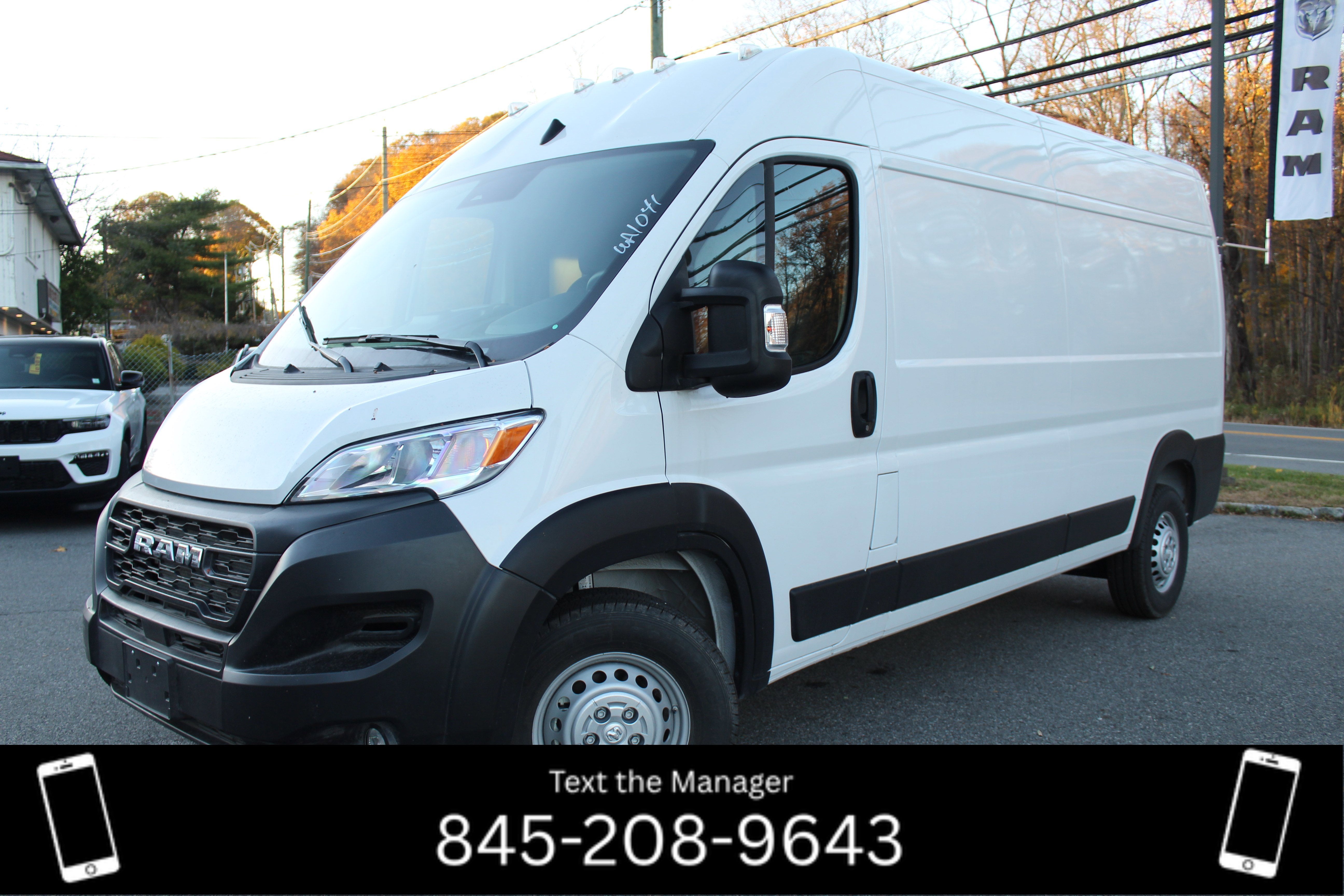 2025 RAM ProMaster Cargo Van Tradesman