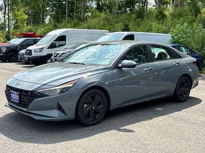 2023 Hyundai Elantra Hybrid Blue