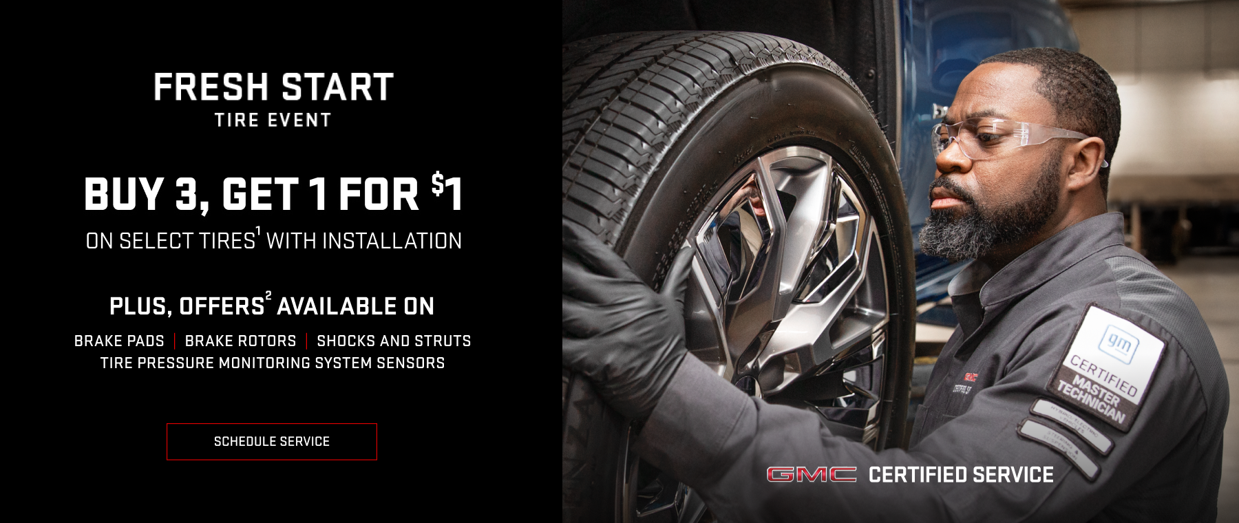 Buy 3 ,Get 1 For $1 at Meadowland Of Carmel GMC in Carmel NY