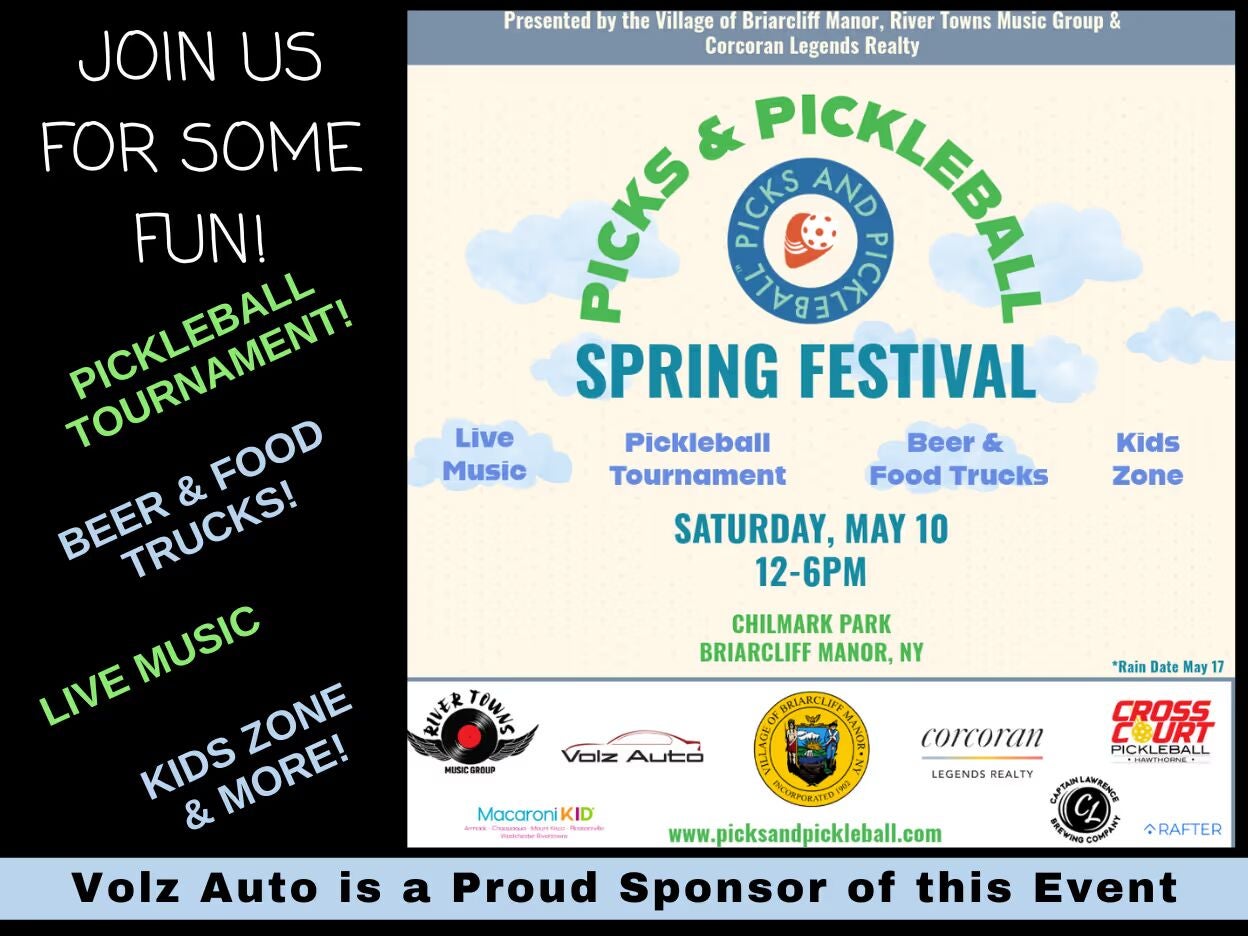 Pickleball Spring Festival event flyer.